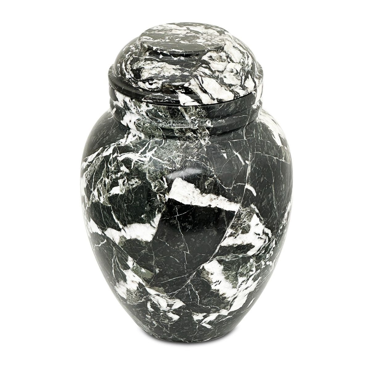 Vigil Black Stone Urn