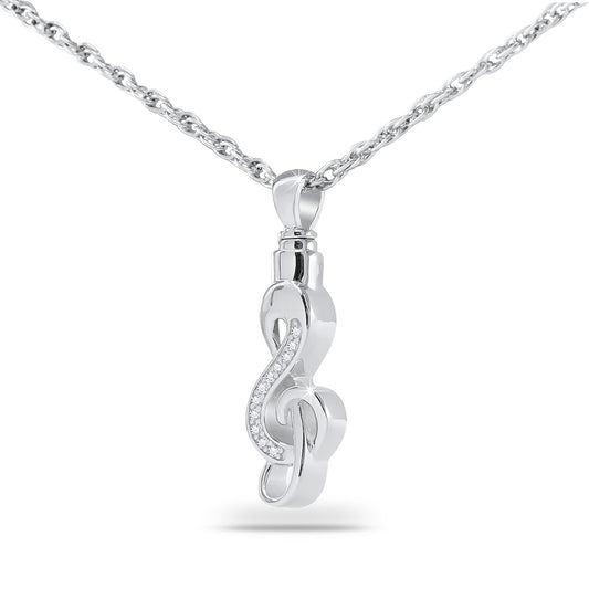 Sweet Music Ash Pendant Urn