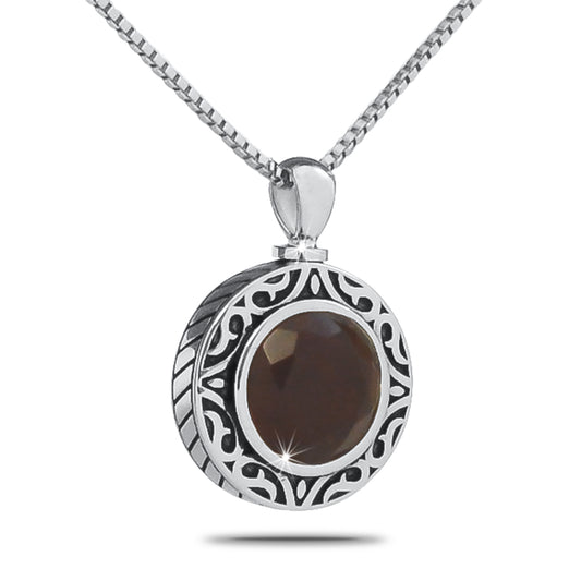 July Light Red Steel Keepsake