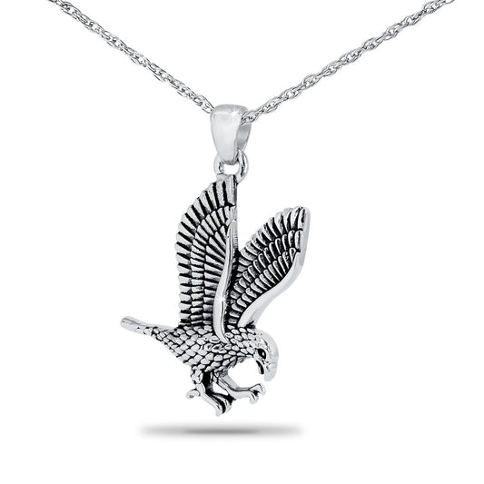 Honored Eagle Silver Keepsake